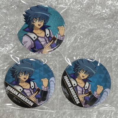 Yu-Gi-Oh! Badge Johann Andersen HG Series Trading Cards 3 pcs, No Bulk-image