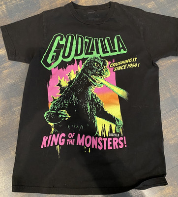 Godzilla “ Crushing It Since 1954” Shirt Men’s Small. Official Merchandise-image