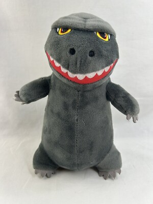 Godzilla Kidrobot Phunny Gojira 7” Plush Toy Gray Stuffed Animal-image