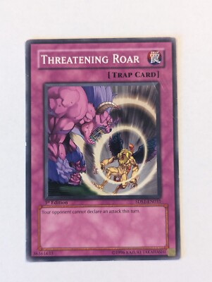 Threatening Roar - 5DS1-EN031  - 1st Edition  - YuGiOh-LP -image
