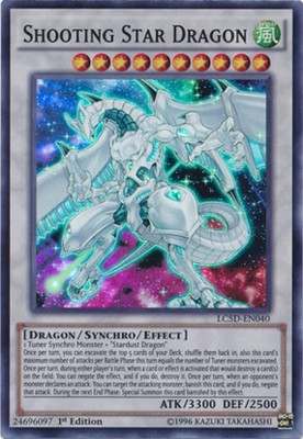 Lightly Played, English Yu Gi Oh Shooting Star Dragon - LC5D-EN040 - Super Rare -image