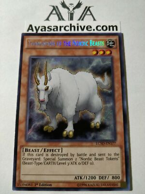 Tanngrisnir of the Nordic Beasts - LC5D-EN177 - Secret Rare - 1st Edition NM aya-image