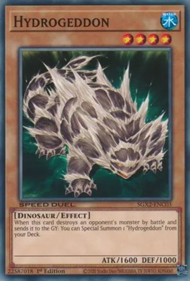 Hydrogeddon - SGX2-ENC03 - Common - 1st Edition - Near Mint-image