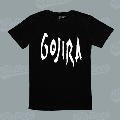 French Heavy Metal Extreme Rock Music Gojira Godzilla Monster Lizard T-Shirt-image