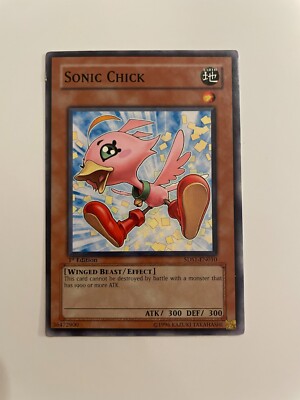 Yu-Gi-Oh! TCG Sonic Chick Yu-Gi-Oh! 5D's 5DS1-EN010 1st Edition Common-image