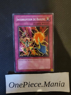 Yu-Gi-OH! Raigeki Interruption 5DS2-FR036 1st-image