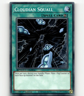 Yugioh Cloudian Squall Speed Duel GX: Duelists of Shadows-image