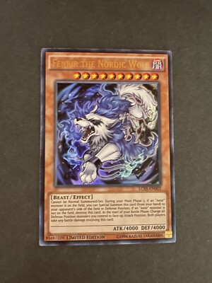 Yu-Gi-Oh! TCG Fenrir the Nordic Wolf Limited Edition LC05-EN002-image