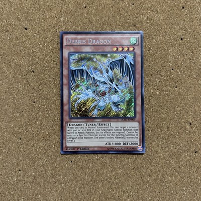 Debris Dragon Secret Rare 1st Ed LC5D-EN009 -image