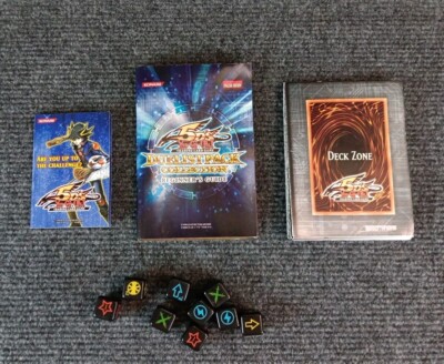 Yu-Gi-Oh! 5Ds Duelist Pack Beginners Guide, Deck Zone Booklet,  Dice Lot-image