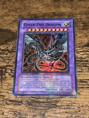 Cyber End Dragon - STON-ENSE1 - Super Rare - Limited Edition LP YuGiOh!-image