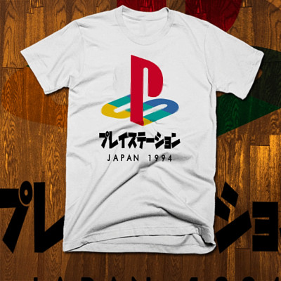 Gamer t-shirt Japanese Kanji Retro Japan 1994 Samurai anime akira fan club-image