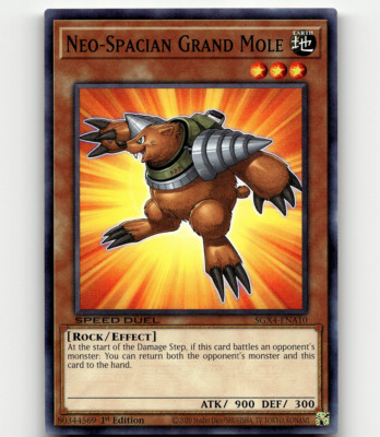 Yugioh Neo-Spacian Grand Mole - Speed Duel GX: Midterm Destruction-image