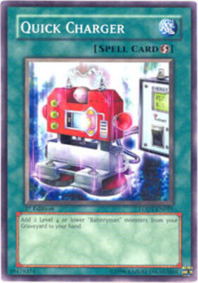 Quick Charger - LODT-EN055 - Common - Unlimited Edition NM YuGiOh!  Booster Set -image