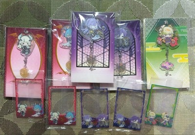 Yu-Gi-Oh Acrylic stand ! Trinity Box Acrylic Keychain Clear Card Set Of 5-image