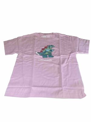 Life Is Canada Canzilla Canadian Godzilla T-Shirt Sz. Large Pink Short Sleeve-image