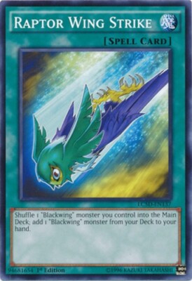 Raptor Wing Strike - LC5D-EN137 - Common - 1st Edition NM YuGiOh!  Legendary Col-image