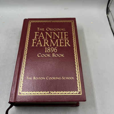 The Original Fannie Farmer 1896 Cookbook: The Boston Cooking School Vintage-image