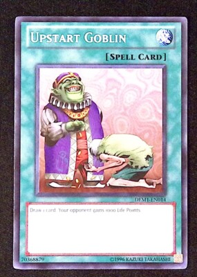 Upstart Goblin YuGiOh Demo Pack Spell Common-image