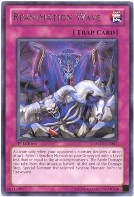 Yu-Gi-Oh Card - DREV-EN067 - REANIMATION WAVE (rare) - NM-image