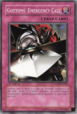 Yu-Gi-Oh! Gottoms' Emergency Call 5DS2-EN033 Common 1st Edition NM-image