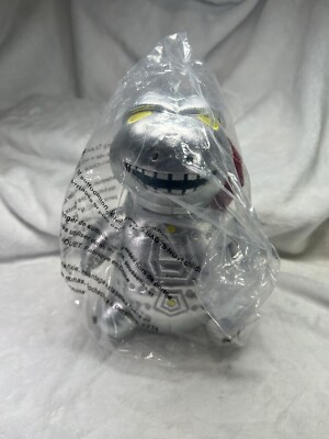 Kidrobot Godzilla MechaGodzilla 8 - Inch Phunny Plush New With Tags Sealed Bag-image