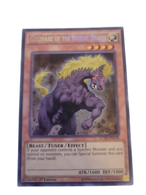 Yu-Gi-Oh! TCG Guldfaxe of the Nordic Beasts Legendary Collection 5D's Mega Pack…-image