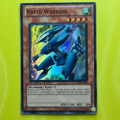 Rapid Warrior | YUGIOH | 5DS3 | 2010 | Super Rare | 1st ED | NM #6-image