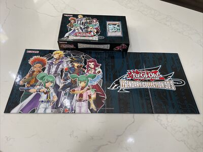 Legendary Collection 5ds 5 ONLY BOX & PLAYMAT Yugioh -image