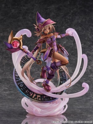 Yu-Gi-Oh! Card Game Monster Apprentice Illusion Magician 1/7 Figure Collection-image