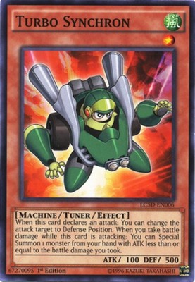 Turbo Synchron - LC5D-EN006 - Common - 1st Edition - Heavily Played-image
