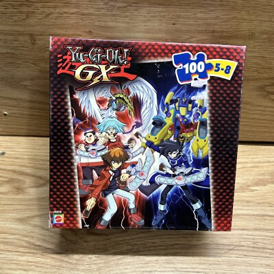 SEALED! Yu-Gi-Oh! Yugioh Mattel 100 Piece Puzzle J5278 GX  11.25 by 16.5-image