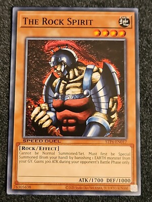 The Rock Spirit Common Speed Duel Tournament Pack 6 OTS STP6-EN017 NM-image