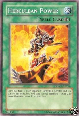 SOVR EN054 UNL ED 3X HERCULEAN POWER COMMON CARDS-image