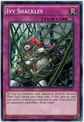 3 x Ivy Shackles - LC5D-EN105 - Common - 1st Edition Near Mint, English-image