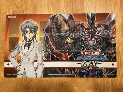 New Speed Duel GX Aster Phoenix Destiny Hero Plasma Official Playmat Prize mat-image