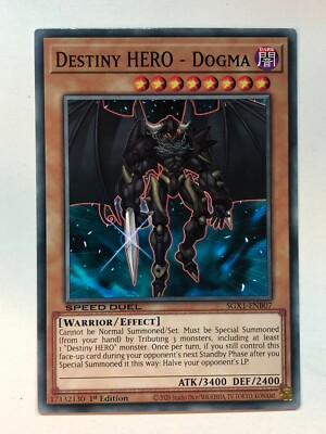 Yu-Gi-Oh! Speed Duel GX: Duel Academy Destiny HERO - Dogma SGX1-ENB07 NM/M-image