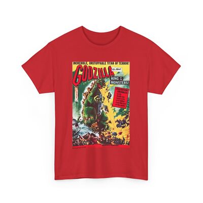 Godzilla Vintage Tee, Incredible Titan of Terror Shirt, King of the Monsters Tee-image