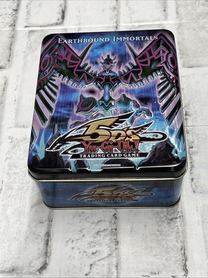 Konami 5D's Yu-Gi-Oh! TCG Earthbound Immortals 2009 Collectors Empty Card Tin-image