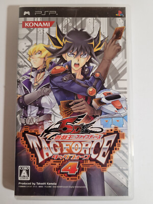 Yu-Gi-Oh! 5D's Tag Force 4 (Sony PSP) Japanese Import - Complete and Tested-image