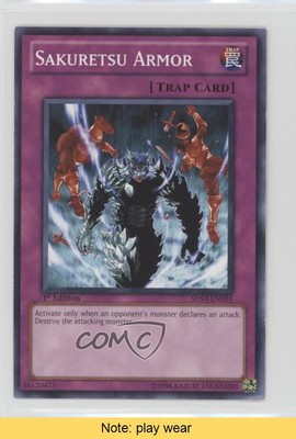 2010 Yu-Gi-Oh! 5D's Duelist Toolbox 1st Edition Sakuretsu Armor READ 5e6-image