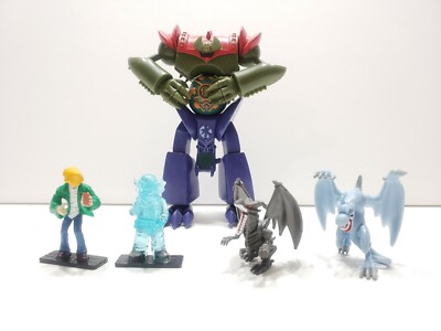 Yu-Gi-Oh Vintage Figure & Mini Figure Lot Gate Guardian Grandpa Joey Dragon -image