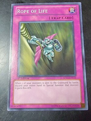 Yugioh Rope of Life 5DS3-EN033 Common 1st Edition -image