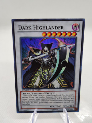 Yu-Gi-Oh! 5D's Manga Promotional Cards #YF01-EN001 Dark Highlander-image