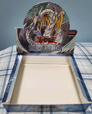 (C) *EMPTY* Yu-Gi-Oh! GX 1st Edition Tactical Evolution Booster Box -image