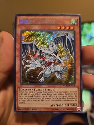 Yugioh Debris Dragon LC5D-EN009 Secret Rare 1st Ed NM-image