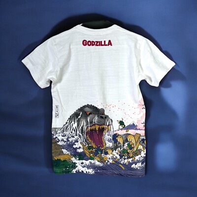 Vtg 2000s Godzilla Toho Inc. MINT T-Shirt Size Small-image