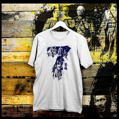 Samurai T-Shirt Shogun Assassin Bushido Code Ronin Hanzo Warrior new cotton tee-image