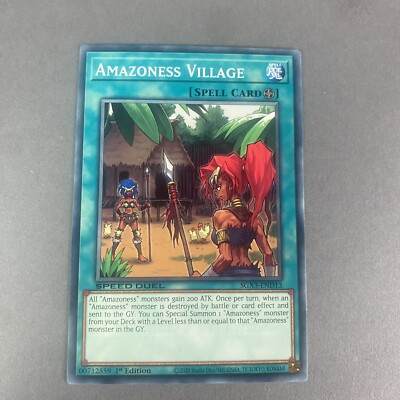 Yugioh Amazoness Village Sgx3-end12 Speed Duel GX: Duelists of Shadows-image