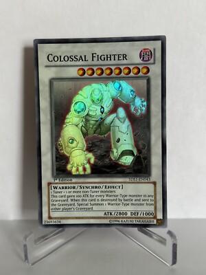 Yugioh - Colossal Fighter 5DS1-EN043 1st Edition Super Rare - NearMint-image